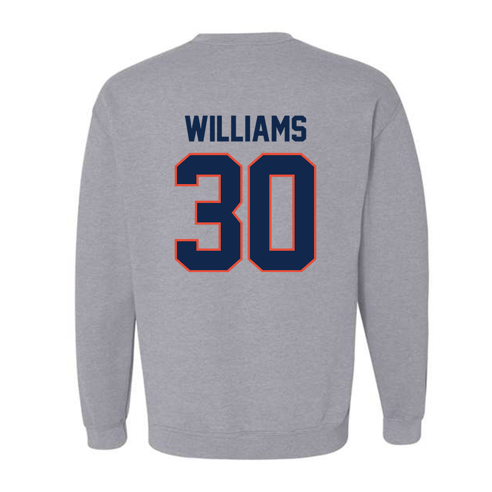 Illinois - NCAA Football : Tony Williams - Classic Shersey Crewneck Sweatshirt-1