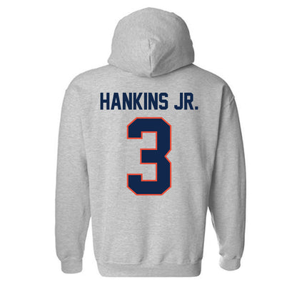 Illinois - NCAA Football : Nick Hankins Jr. - Classic Shersey Hooded Sweatshirt-1