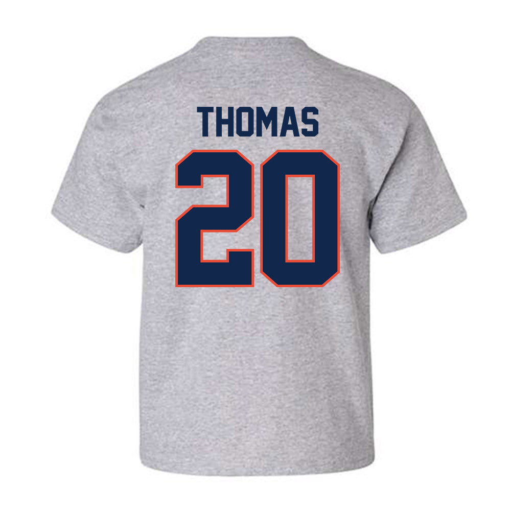 Illinois - NCAA Football : Almirian Thomas - Classic Shersey Youth T-Shirt-1