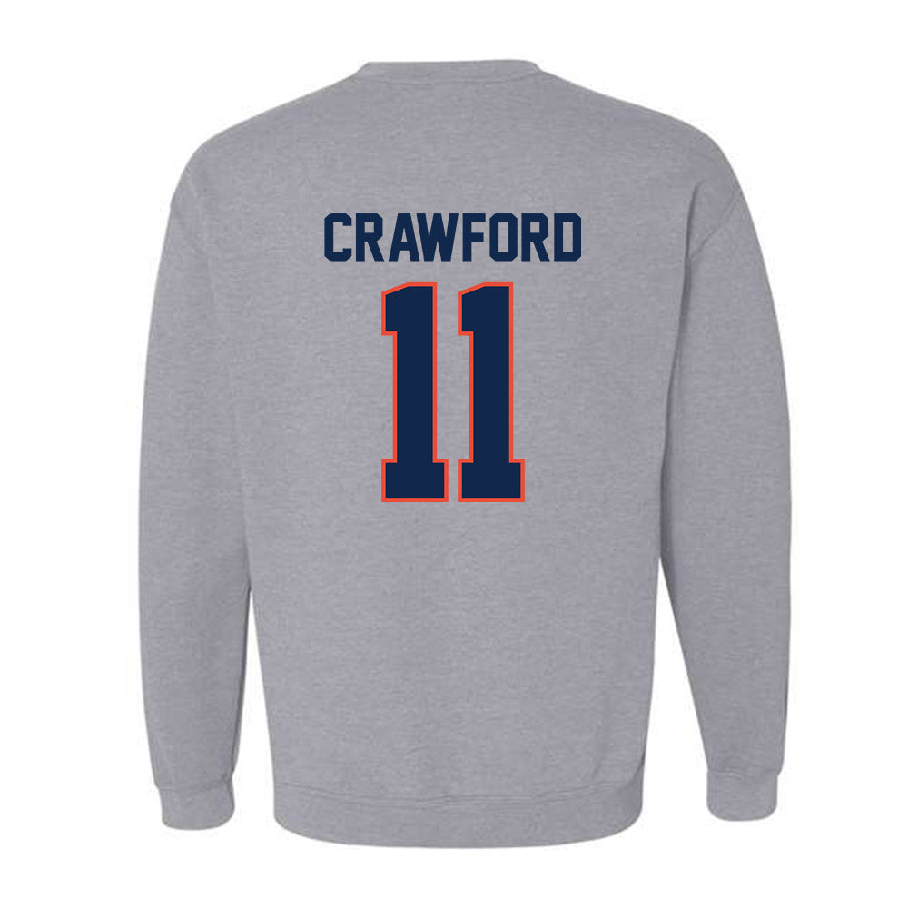 Illinois - NCAA Softball : Christina Crawford - Classic Shersey Crewneck Sweatshirt-1