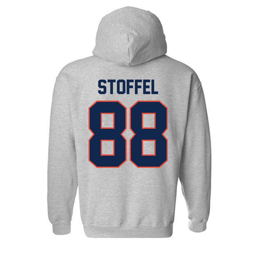 Illinois - NCAA Football : Davin Stoffel - Classic Shersey Hooded Sweatshirt-1