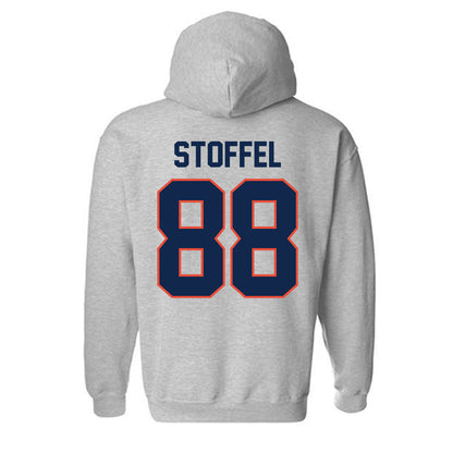 Illinois - NCAA Football : Davin Stoffel - Classic Shersey Hooded Sweatshirt-1