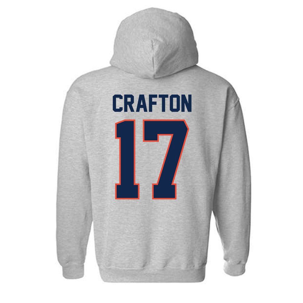 Illinois - NCAA Baseball : Cole Crafton - Classic Shersey Hooded Sweatshirt-1