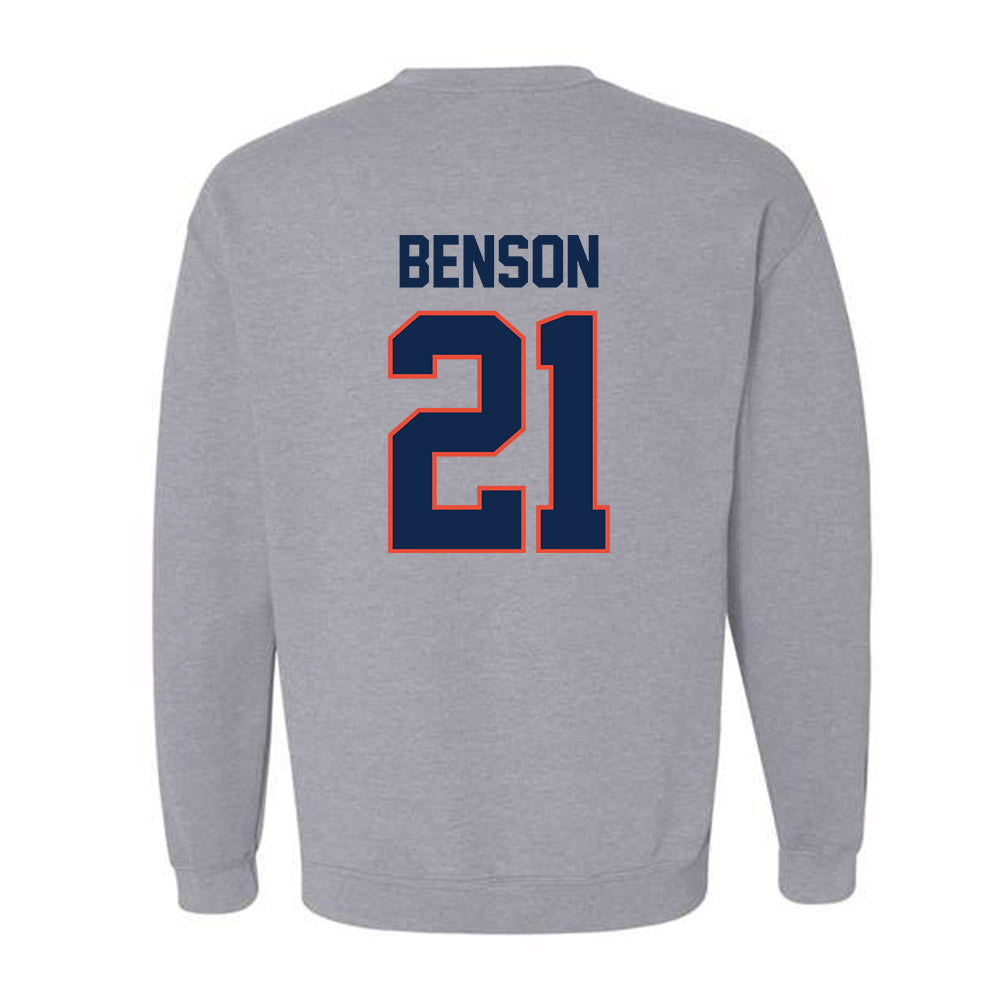 Illinois - NCAA Women's Basketball : Naomi Benson - Classic Shersey Crewneck Sweatshirt-1