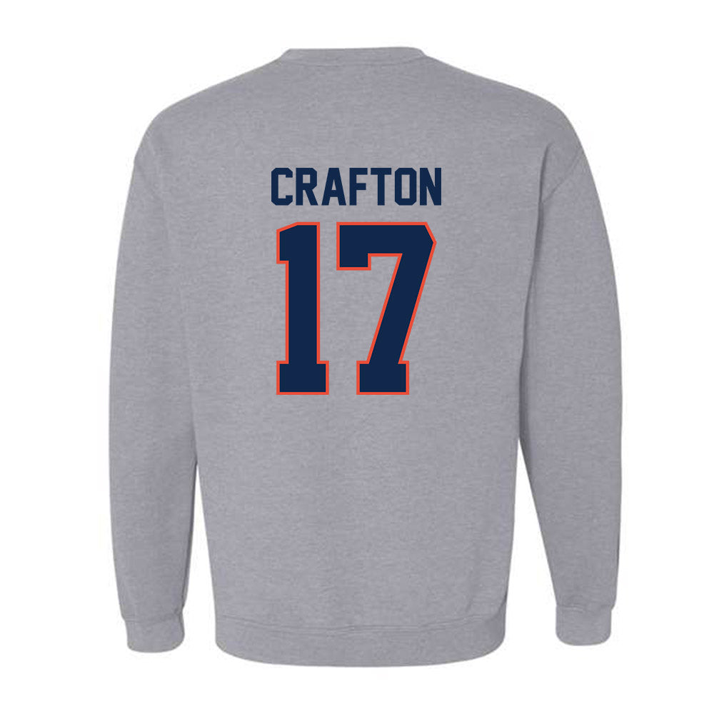Illinois - NCAA Baseball : Cole Crafton - Classic Shersey Crewneck Sweatshirt-1