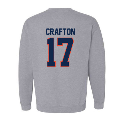 Illinois - NCAA Baseball : Cole Crafton - Classic Shersey Crewneck Sweatshirt-1