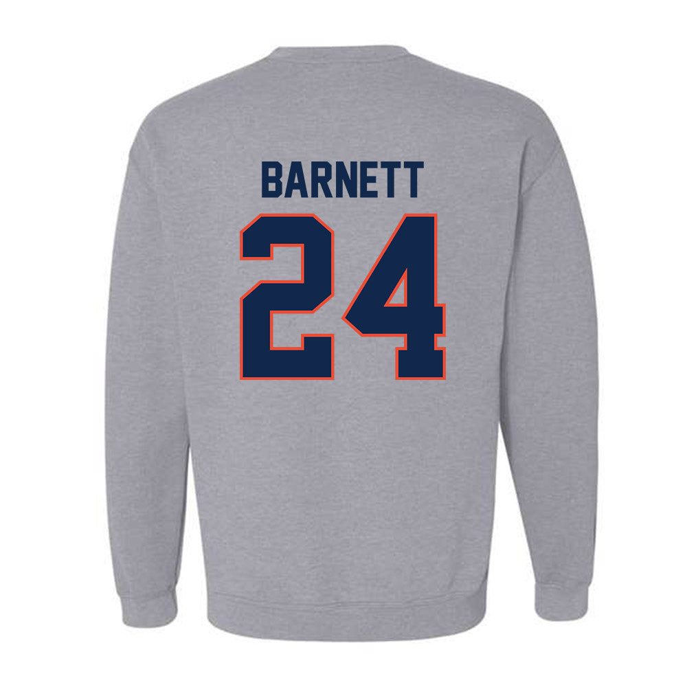 Illinois - NCAA Football : Javari Barnett - Classic Shersey Crewneck Sweatshirt-1