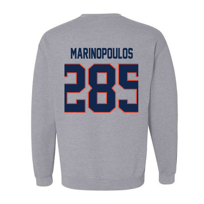 Illinois - NCAA Wrestling : Peter Marinopoulos - Classic Shersey Crewneck Sweatshirt-1
