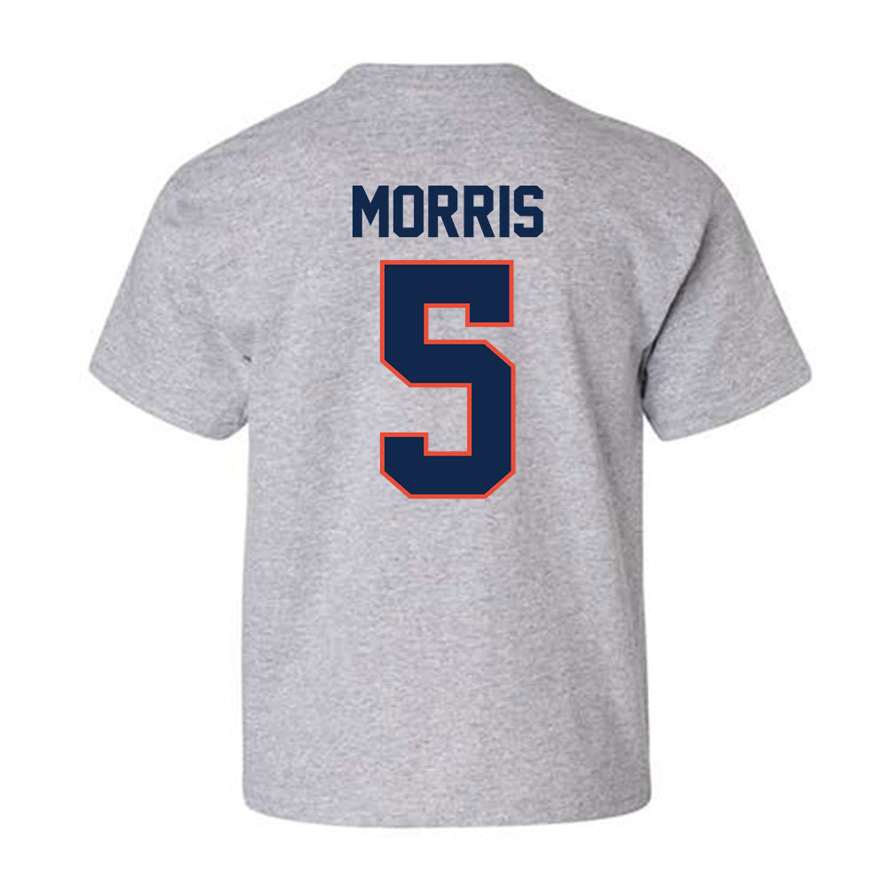 Illinois - NCAA Football : Jakwon Morris - Classic Shersey Youth T-Shirt-1