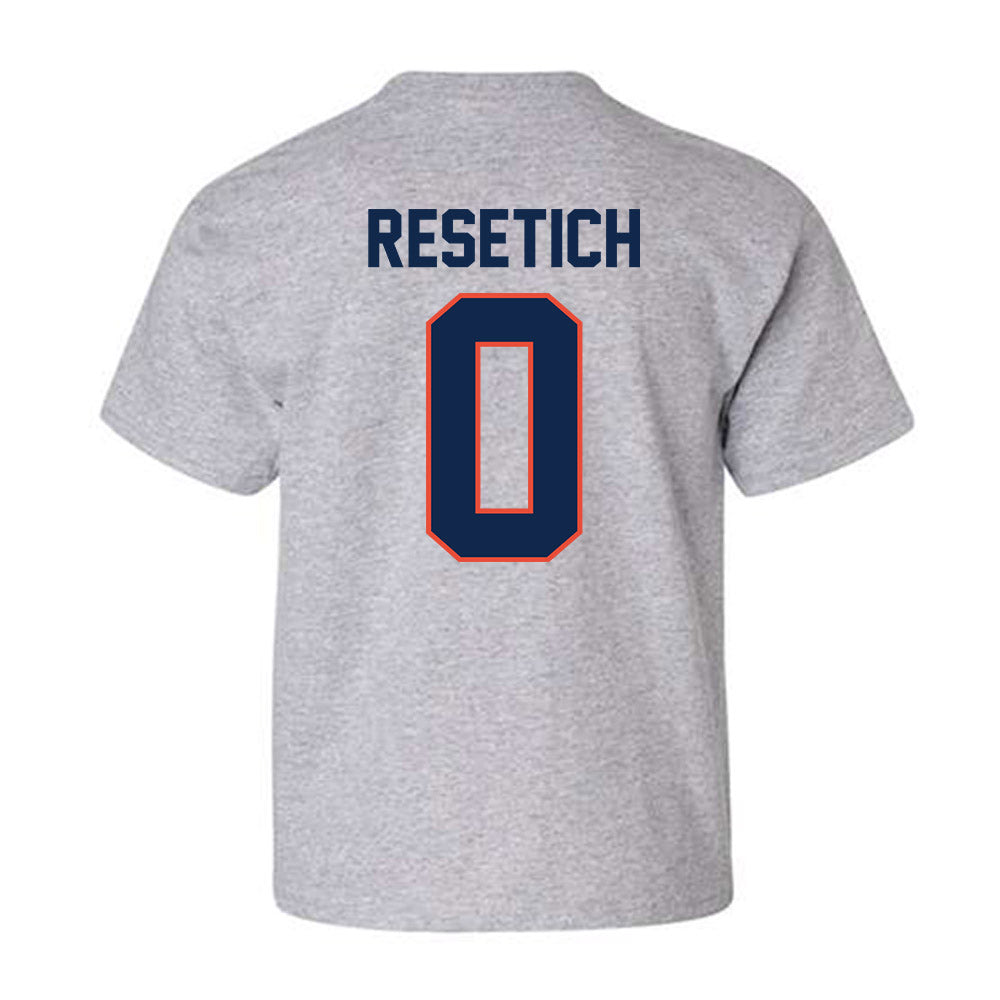Illinois - NCAA Football : Mac Resetich - Classic Shersey Youth T-Shirt-1