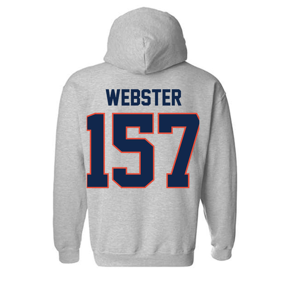 Illinois - NCAA Wrestling : Kannon Webster - Classic Shersey Hooded Sweatshirt-1