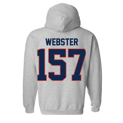 Illinois - NCAA Wrestling : Kannon Webster - Classic Shersey Hooded Sweatshirt-1
