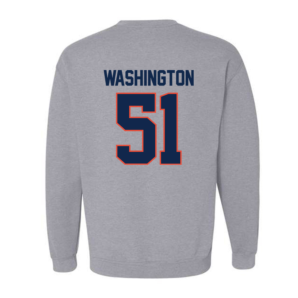Illinois - NCAA Football : Alfred Washington - Classic Shersey Crewneck Sweatshirt-1