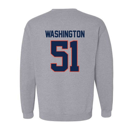 Illinois - NCAA Football : Alfred Washington - Classic Shersey Crewneck Sweatshirt-1