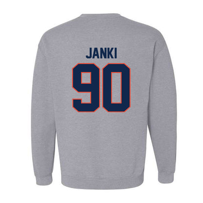 Illinois - NCAA Football : Carter Janki - Classic Shersey Crewneck Sweatshirt-1