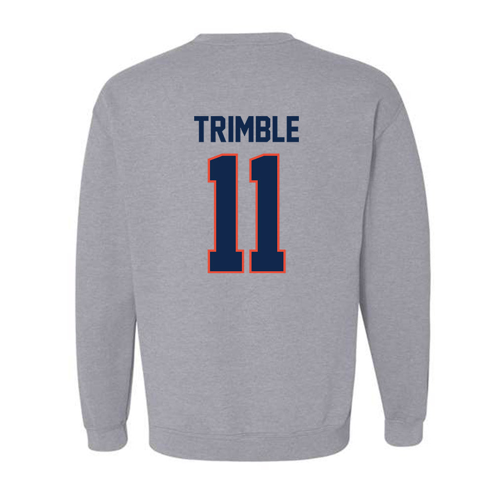 Illinois - NCAA Football : Brayden Trimble - Classic Shersey Crewneck Sweatshirt-1