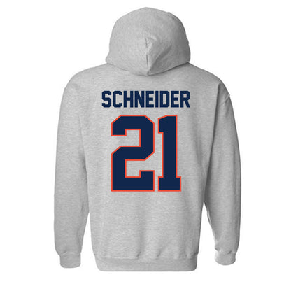 Illinois - NCAA Women's Soccer : Myra Schneider - Classic Shersey Hooded Sweatshirt-1