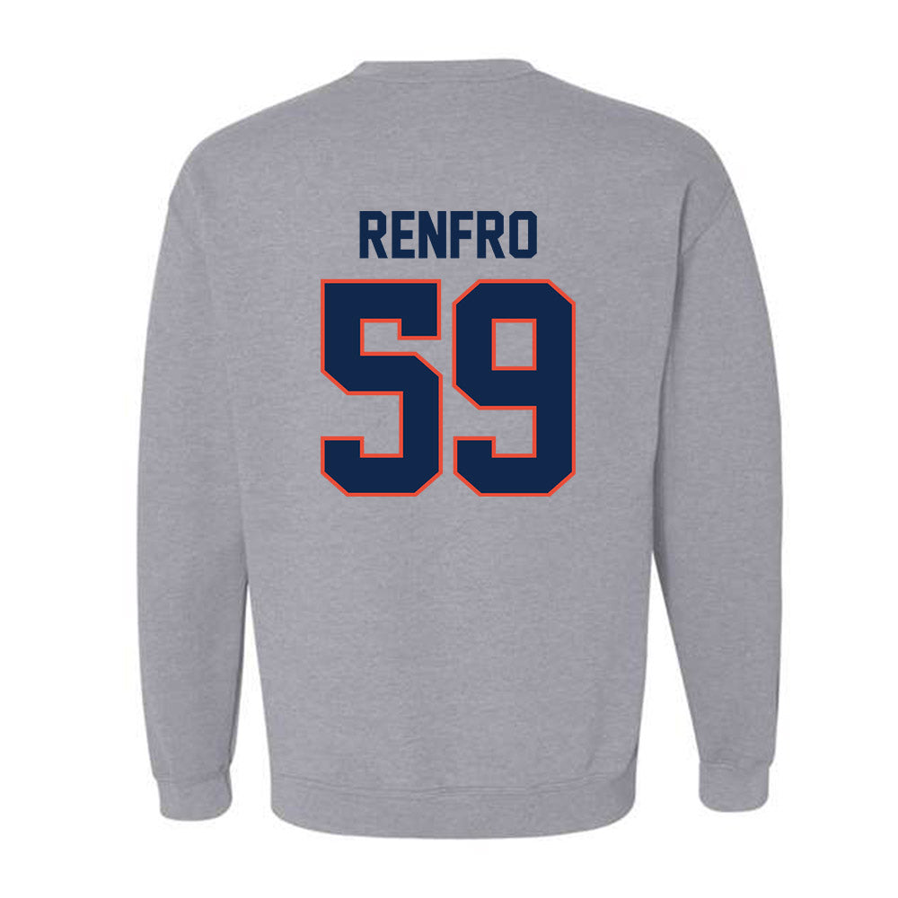 Illinois - NCAA Football : Jake Renfro - Classic Shersey Crewneck Sweatshirt-1