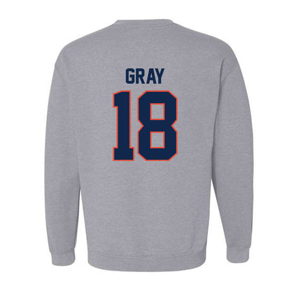 Illinois - NCAA Football : Jack Gray - Classic Shersey Crewneck Sweatshirt-1