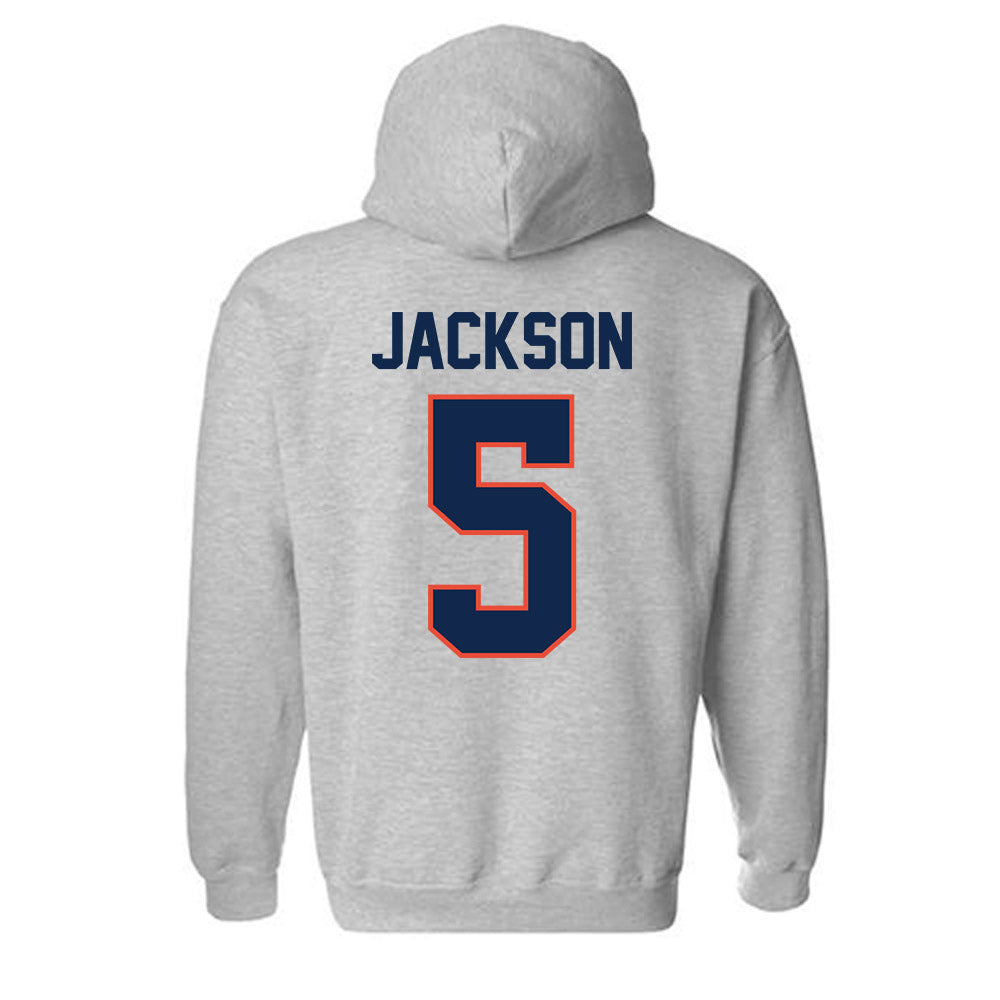 Illinois - NCAA Women's Soccer : Cayla Jackson - Classic Shersey Hooded Sweatshirt-1