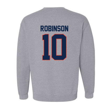 Illinois - NCAA Football : Ty Robinson - Classic Shersey Crewneck Sweatshirt-1