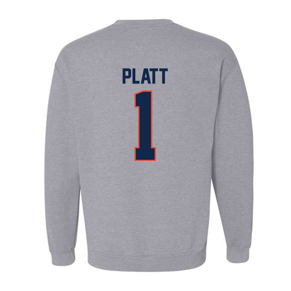 Illinois - NCAA Football : Jayshon Platt - Classic Shersey Crewneck Sweatshirt-1