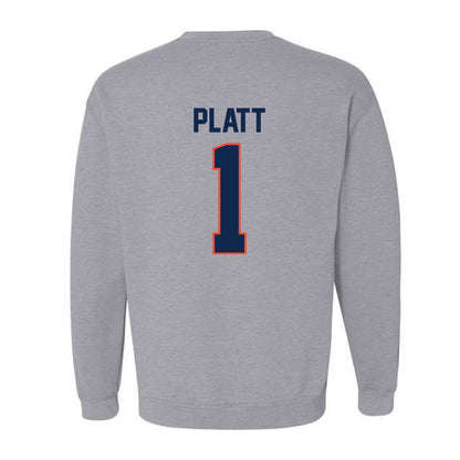 Illinois - NCAA Football : Jayshon Platt - Classic Shersey Crewneck Sweatshirt-1