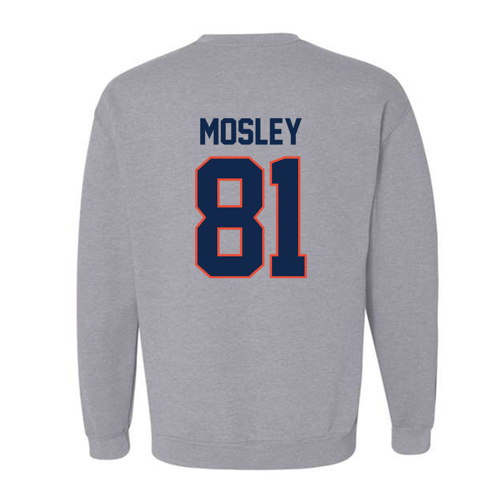 Illinois - NCAA Football : Leslie Mosley - Classic Shersey Crewneck Sweatshirt-1