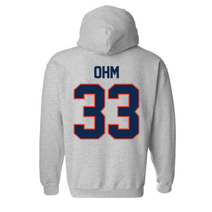 Illinois - NCAA Baseball : Ryan Ohm - Classic Shersey Hooded Sweatshirt-1