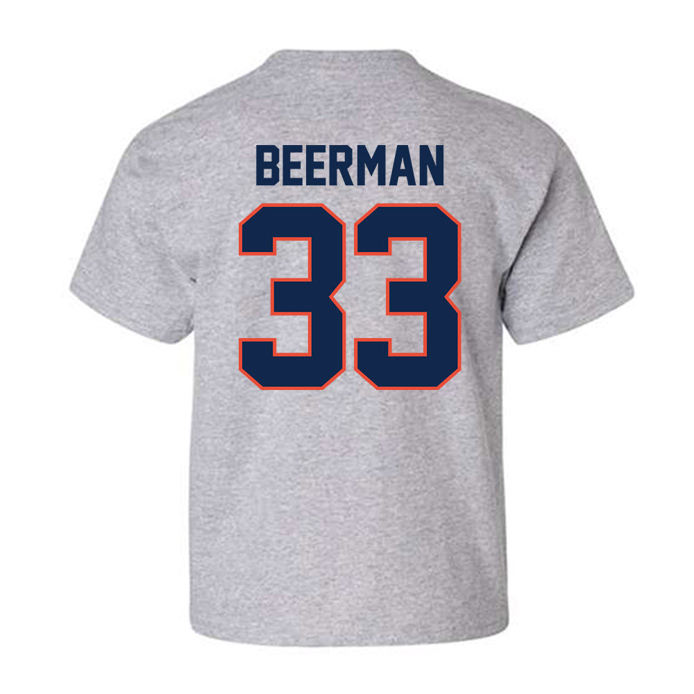 Illinois - NCAA Football : Grant Beerman - Classic Shersey Youth T-Shirt-1