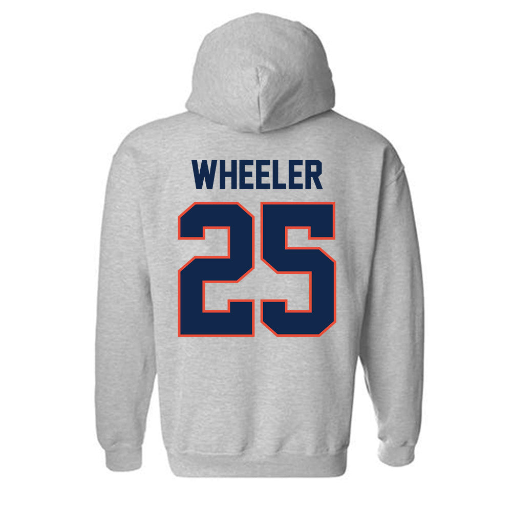 Illinois - NCAA Football : Nelsyn Wheeler - Classic Shersey Hooded Sweatshirt-1