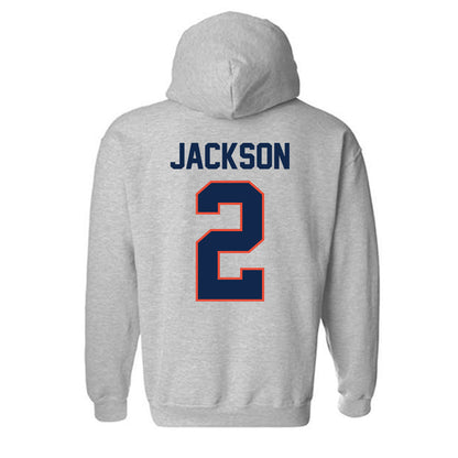 Illinois - NCAA Women's Basketball : Destiny Jackson - Classic Shersey Hooded Sweatshirt-1