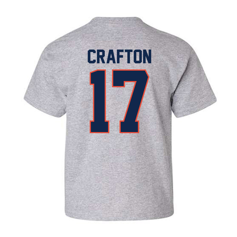 Illinois - NCAA Baseball : Cole Crafton - Classic Shersey Youth T-Shirt-1