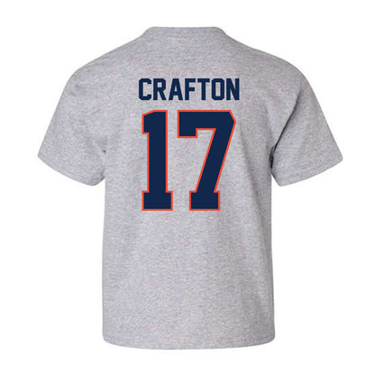 Illinois - NCAA Baseball : Cole Crafton - Classic Shersey Youth T-Shirt-1