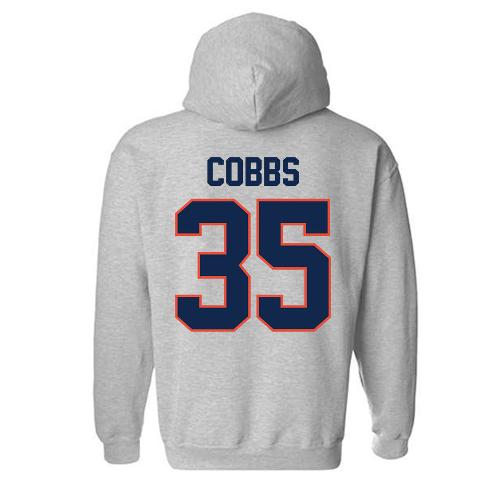 Illinois - NCAA Football : Kaedyn Cobbs - Classic Shersey Hooded Sweatshirt-1