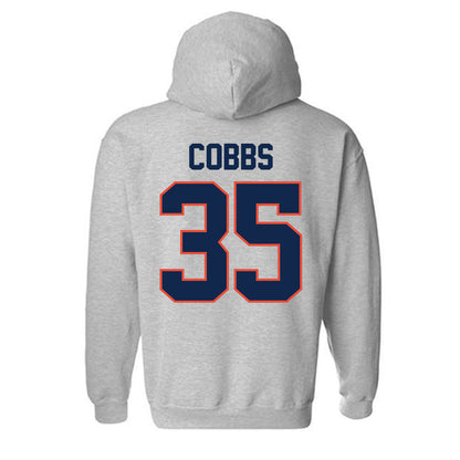 Illinois - NCAA Football : Kaedyn Cobbs - Classic Shersey Hooded Sweatshirt-1