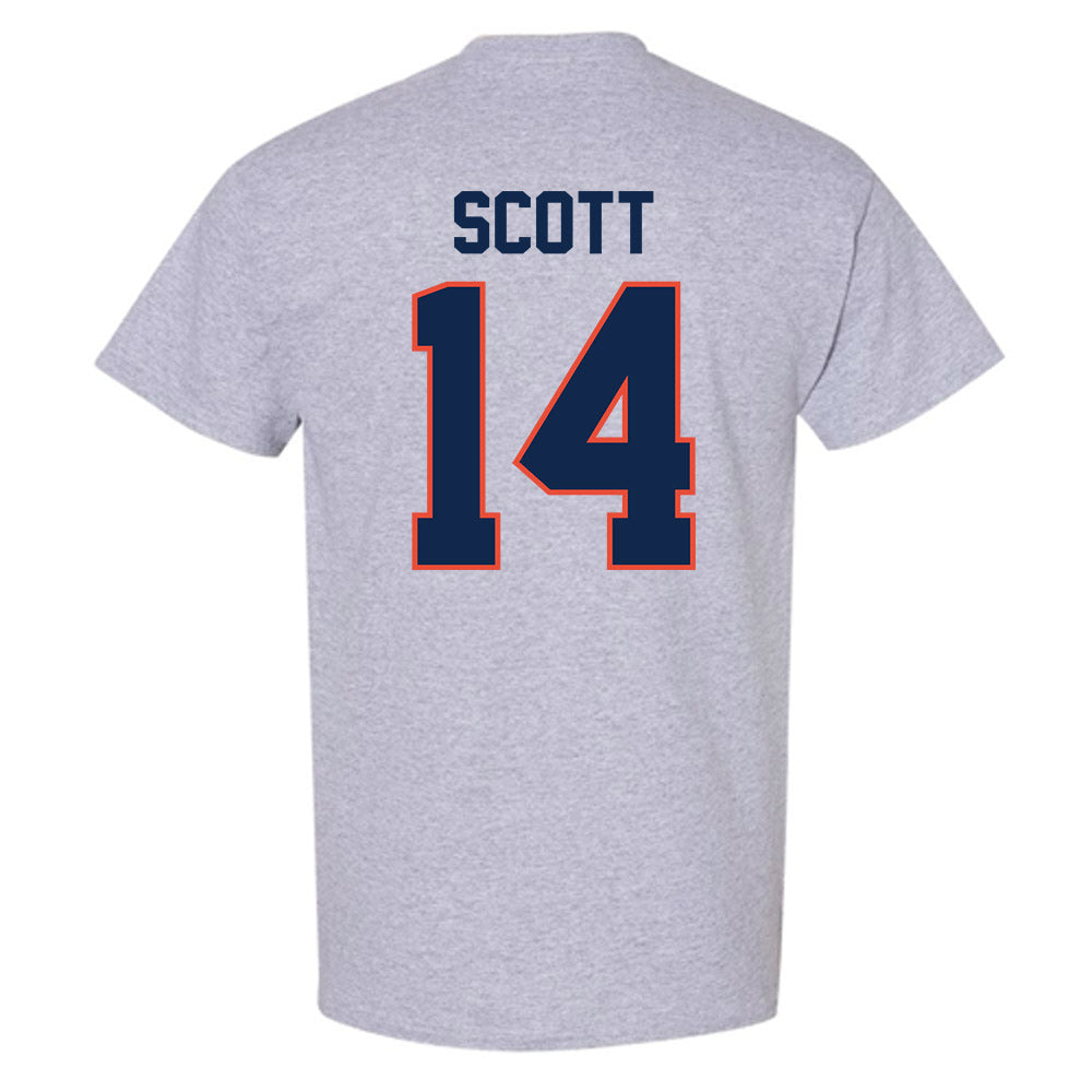 Illinois - NCAA Football : Xavier Scott - Classic Shersey T-Shirt-1