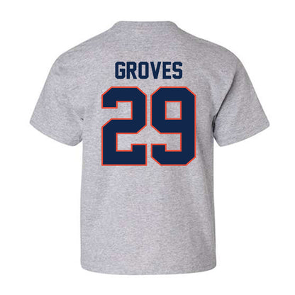 Illinois - NCAA Baseball : Nick Groves - Classic Shersey Youth T-Shirt-1