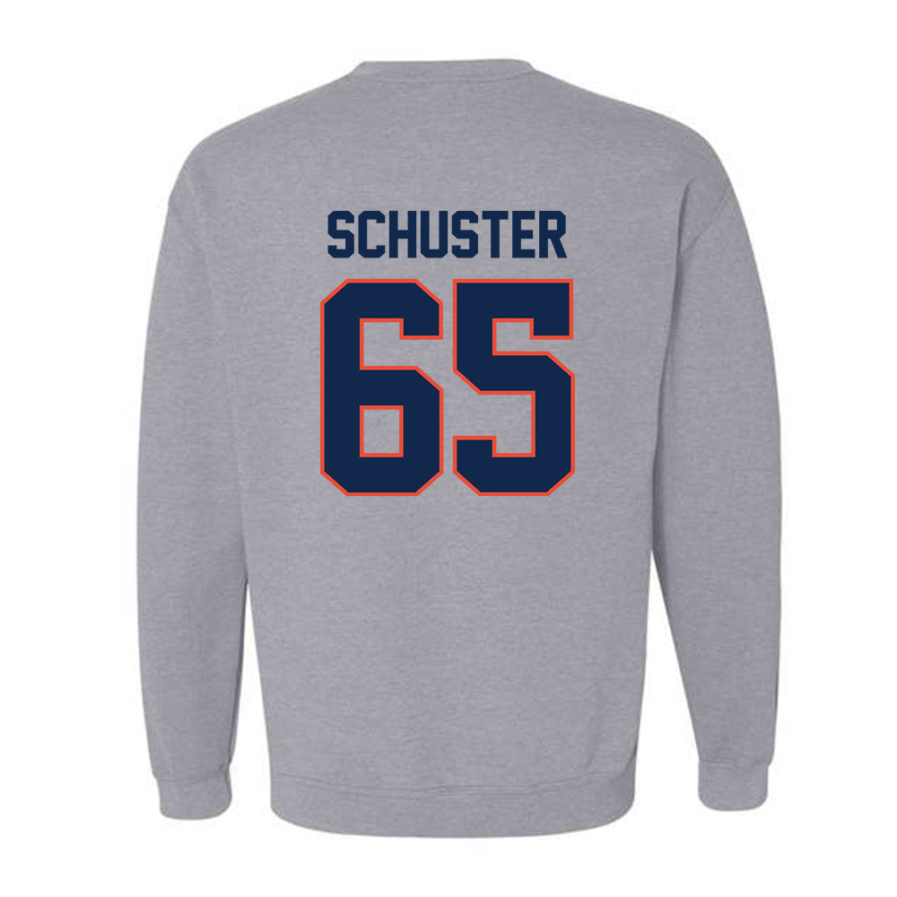 Illinois - NCAA Football : Dezmond Schuster - Classic Shersey Crewneck Sweatshirt-1