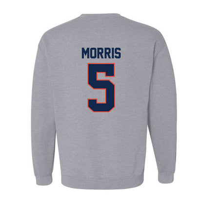 Illinois - NCAA Football : Jakwon Morris - Classic Shersey Crewneck Sweatshirt-1