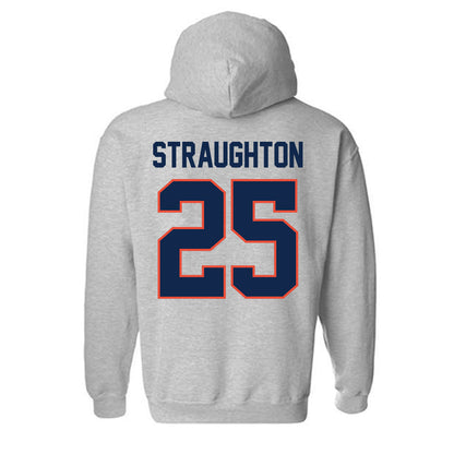 Illinois - NCAA Football : Des Straughton - Classic Shersey Hooded Sweatshirt-1