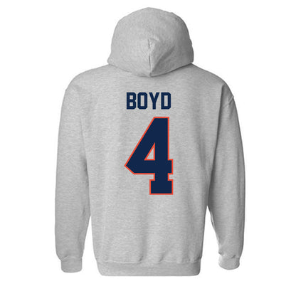 Illinois - NCAA Football : Carson Boyd - Classic Shersey Hooded Sweatshirt-1