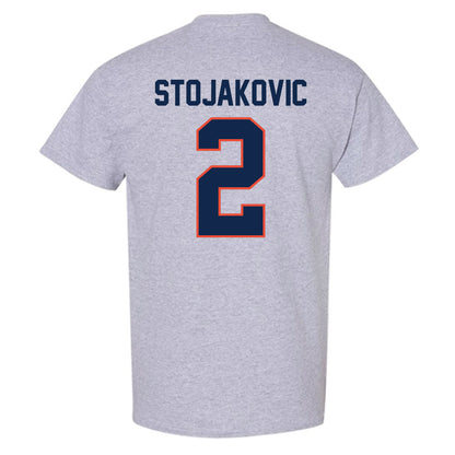 Illinois - NCAA Men's Basketball : Andrej Stojakovic - Classic Shersey T-Shirt-1