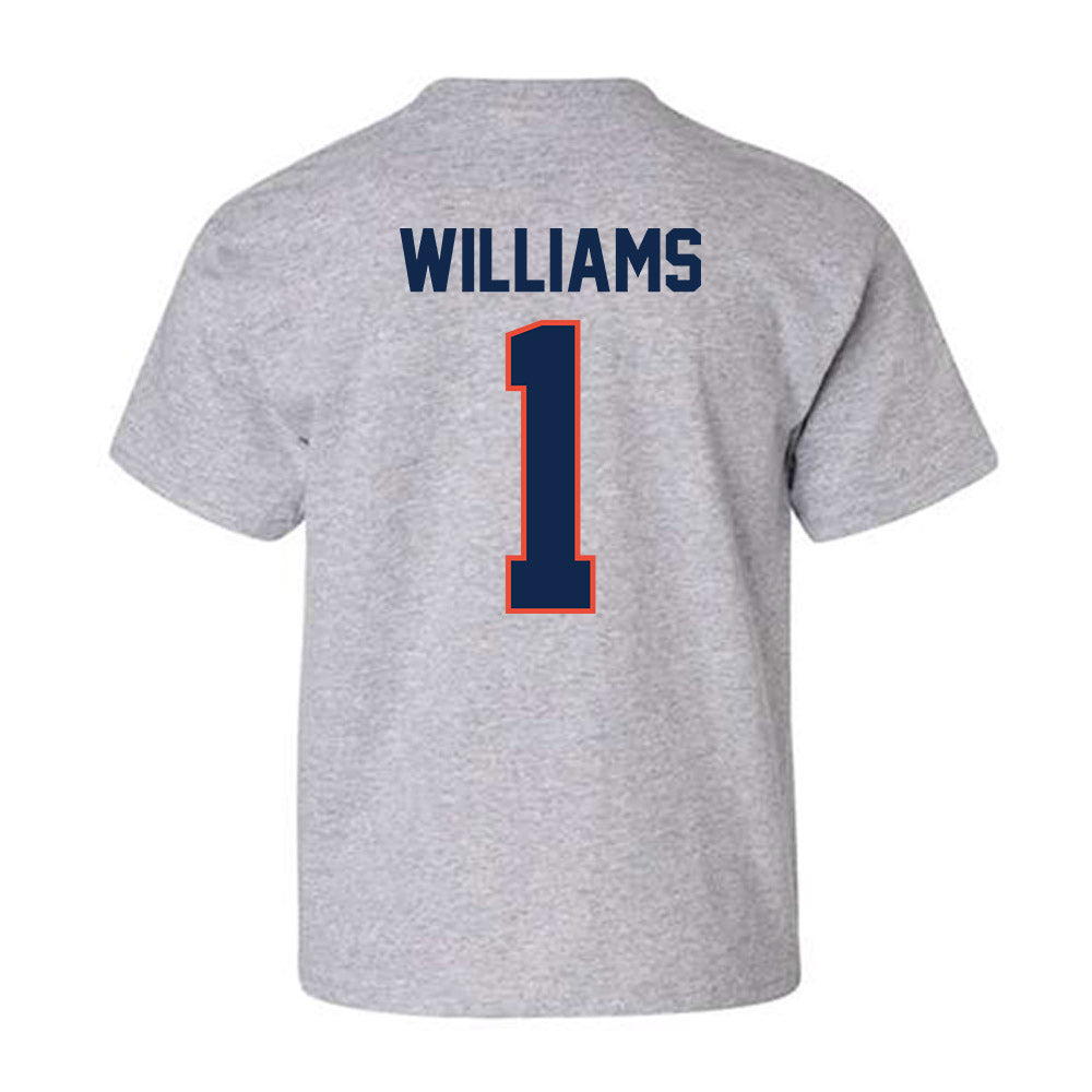 Illinois - NCAA Men's Basketball : Lincoln Williams - Classic Shersey Youth T-Shirt-1