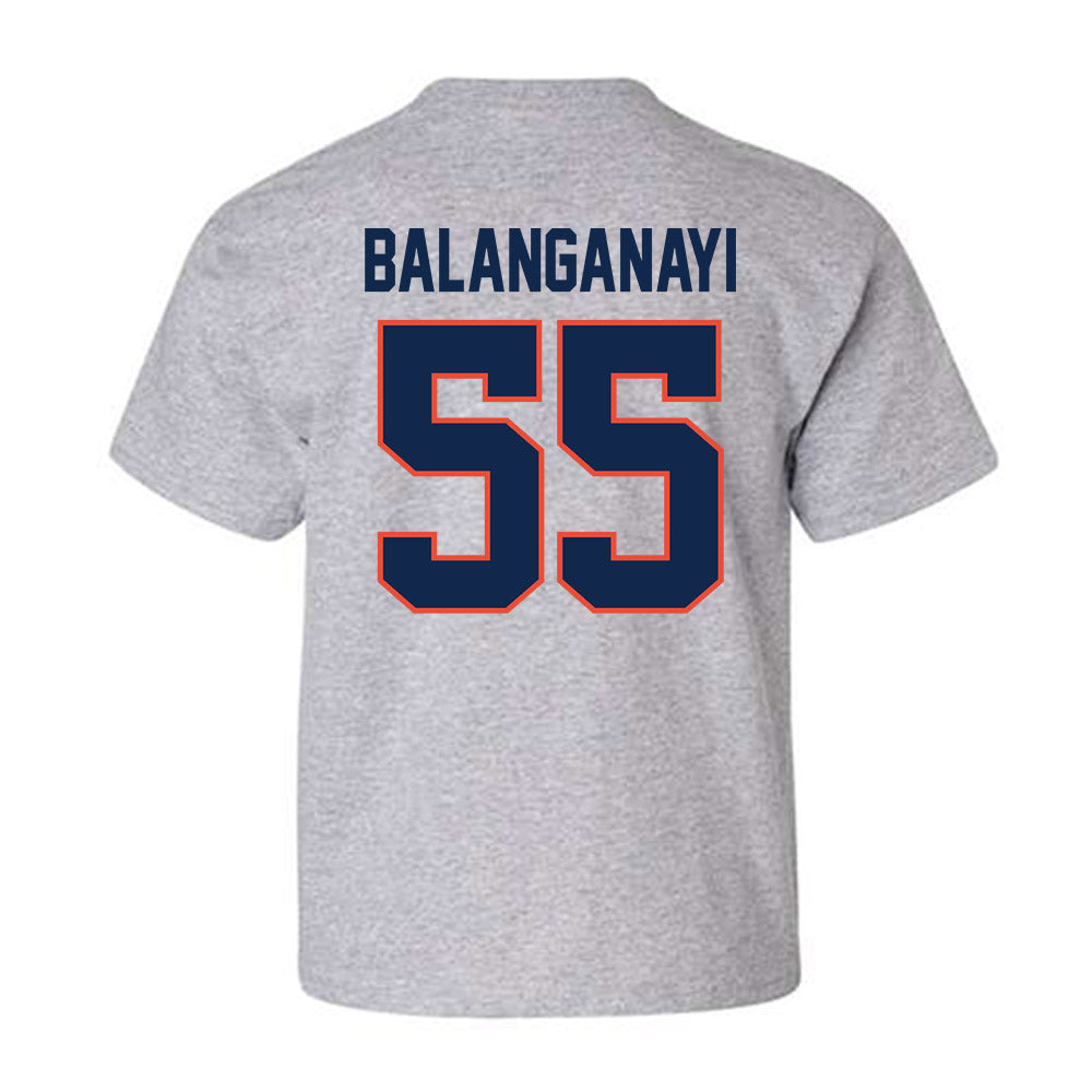 Illinois - NCAA Football : Tony Balanganayi - Classic Shersey Youth T-Shirt-1