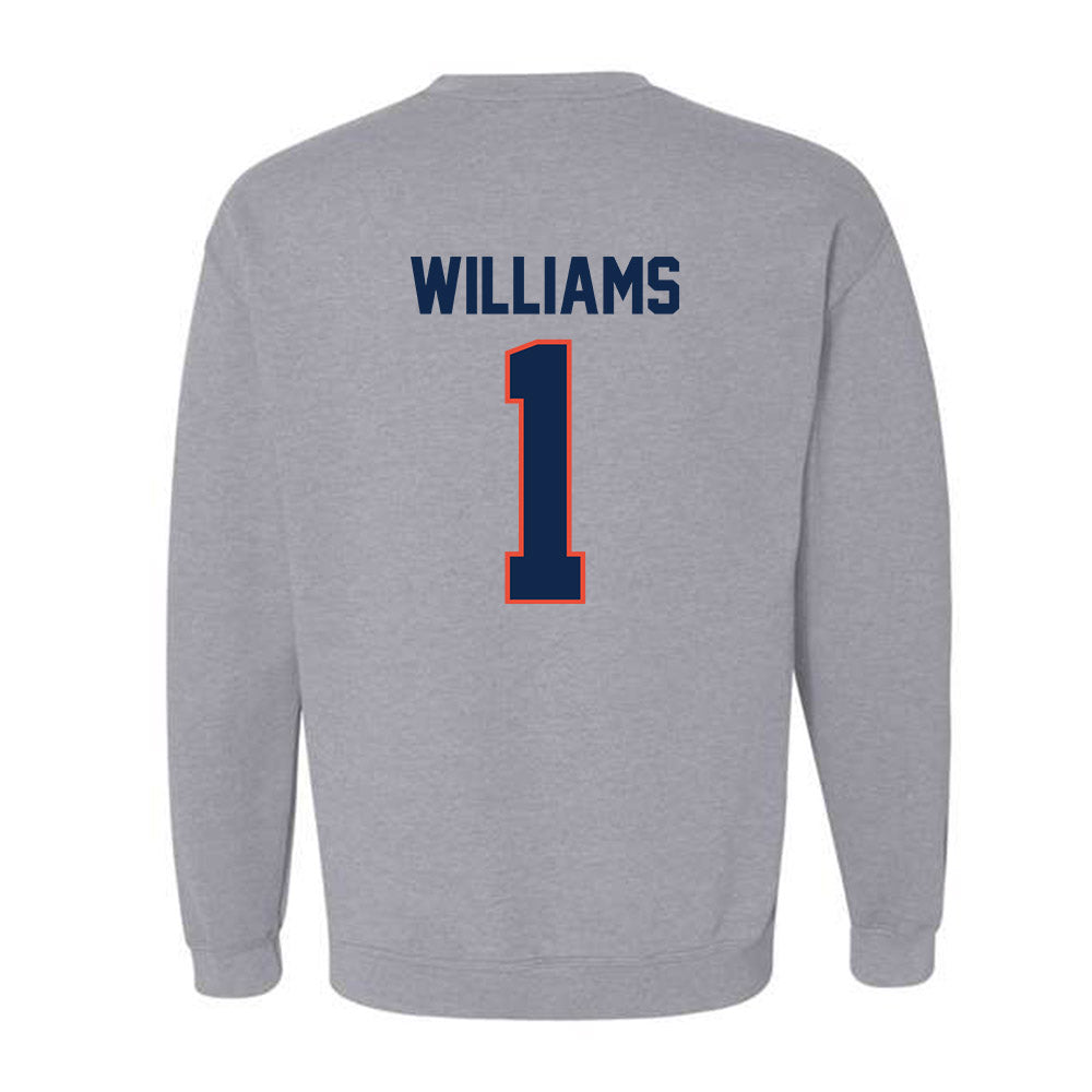 Illinois - NCAA Men's Basketball : Lincoln Williams - Classic Shersey Crewneck Sweatshirt-1
