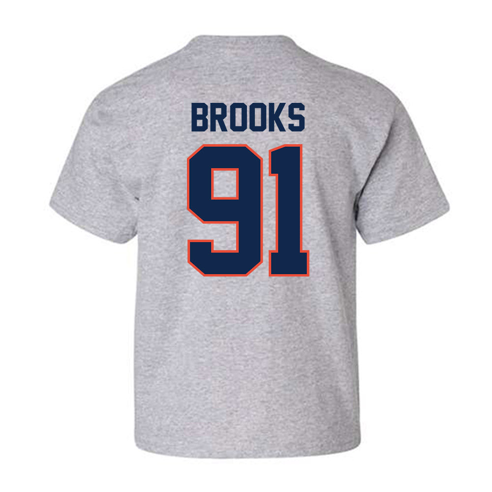 Illinois - NCAA Football : Cameron Brooks - Classic Shersey Youth T-Shirt-1