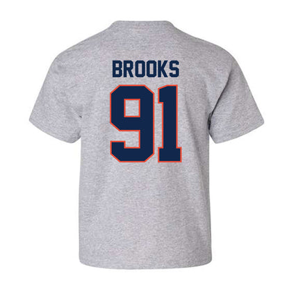Illinois - NCAA Football : Cameron Brooks - Classic Shersey Youth T-Shirt-1