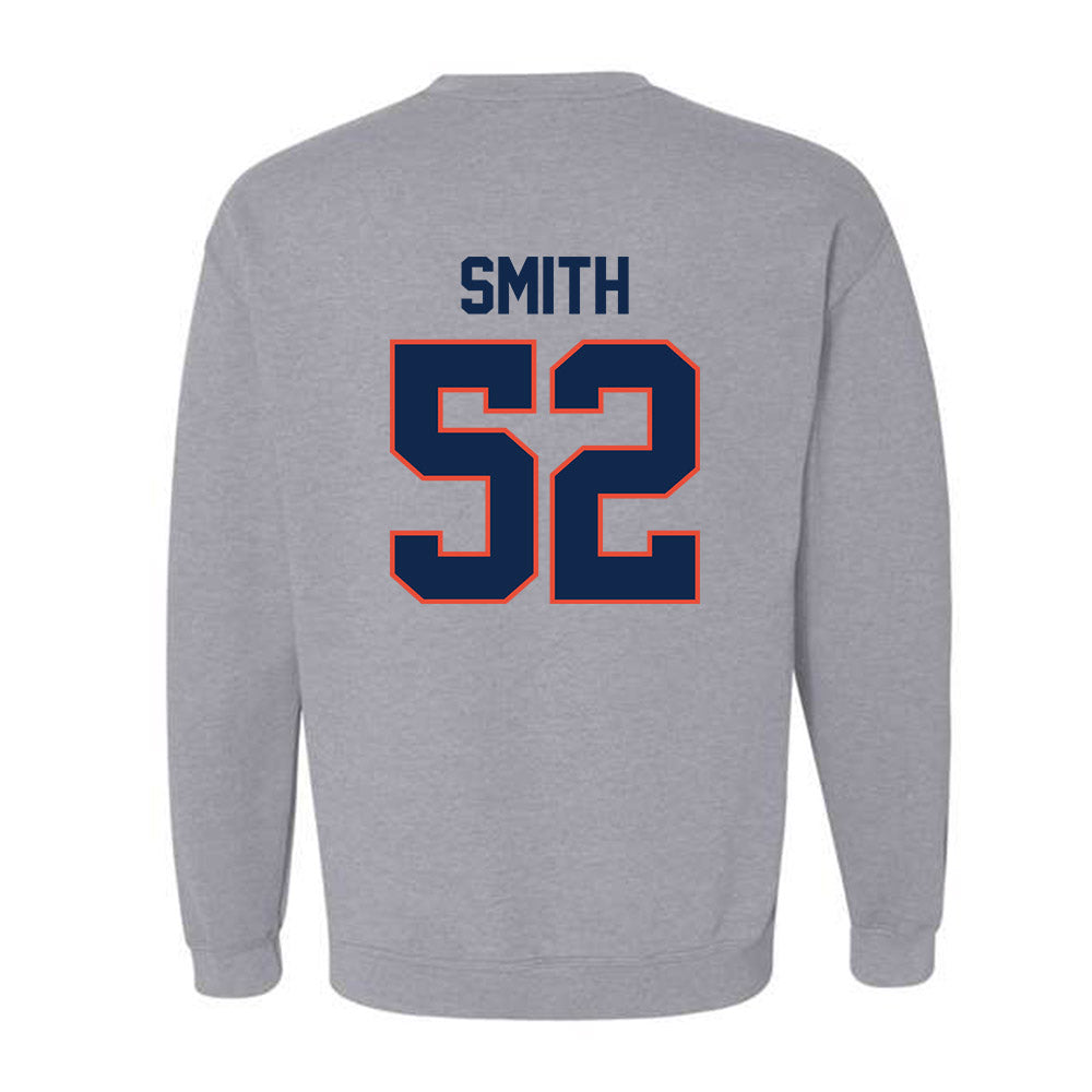 Illinois - NCAA Football : Champ Smith - Classic Shersey Crewneck Sweatshirt-1