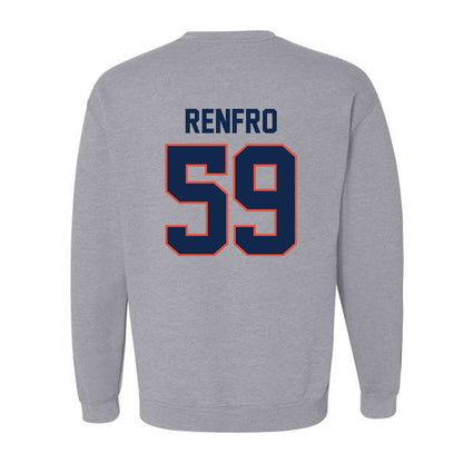 Illinois - NCAA Football : Jake Renfro - Classic Shersey Crewneck Sweatshirt-1